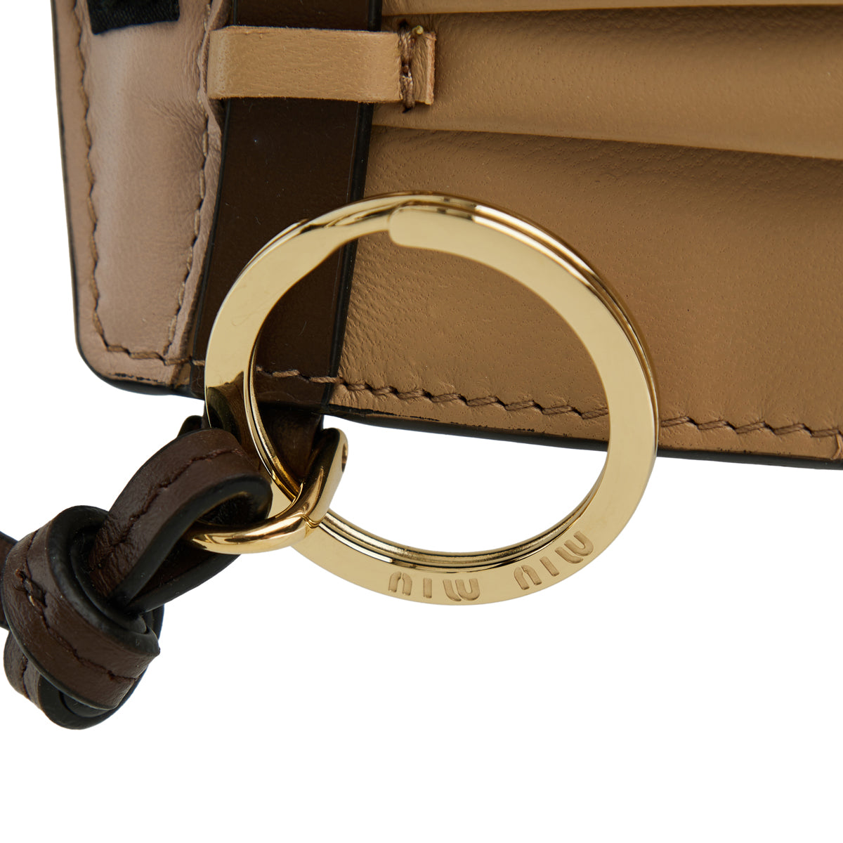 Miu Mini Skirt Leather Keychain Accessory Miu miu оригінал – Купити в Україні – детальний вид