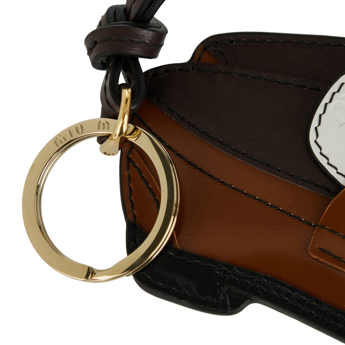 Penny Loafer Leather Keychain Accessory Miu miu оригінал – Купити в Україні – детальний вид