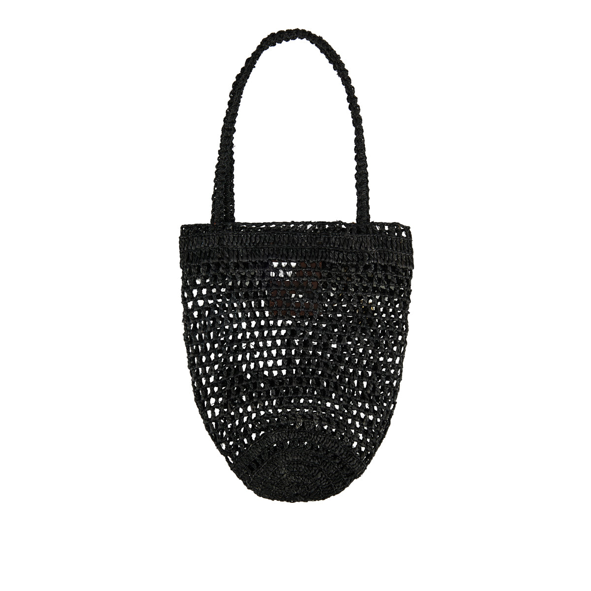Summer Banana Small Raffia Tote Bag Chloe оригінал – Купити в Україні – вид ззаду