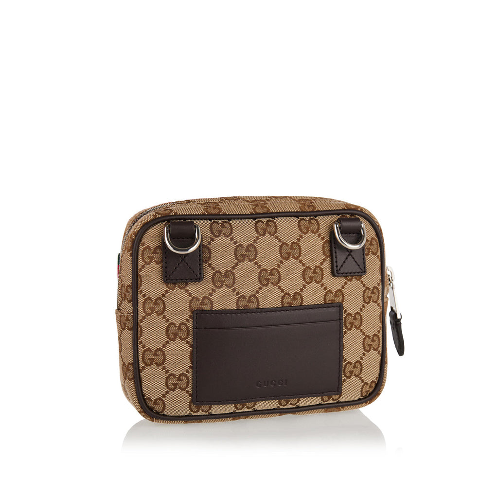 Gg Canvas Mini Bag Gucci – Гарантія оригінальності – вид ззаду
