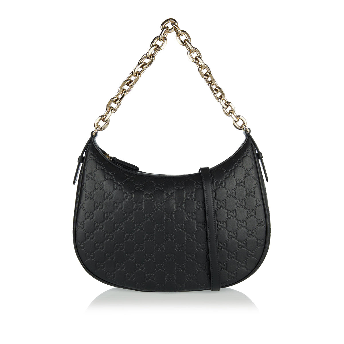Оригінальна Gg Emblem Large Shoulder Bag Gucci – боковий вид