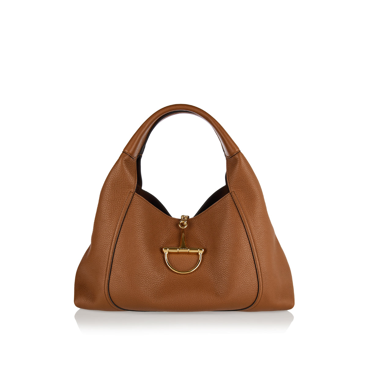 Softbit Maxi Leather Shoulder Bag Gucci оригінал – Купити в Україні – боковий вид