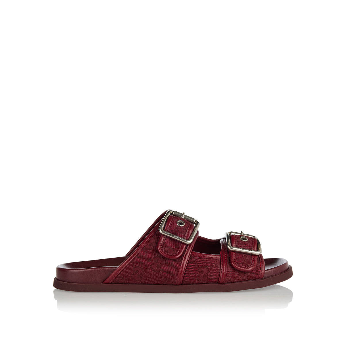 Slide Sandals With Buckles Gucci – Гарантія оригінальності – боковий вид