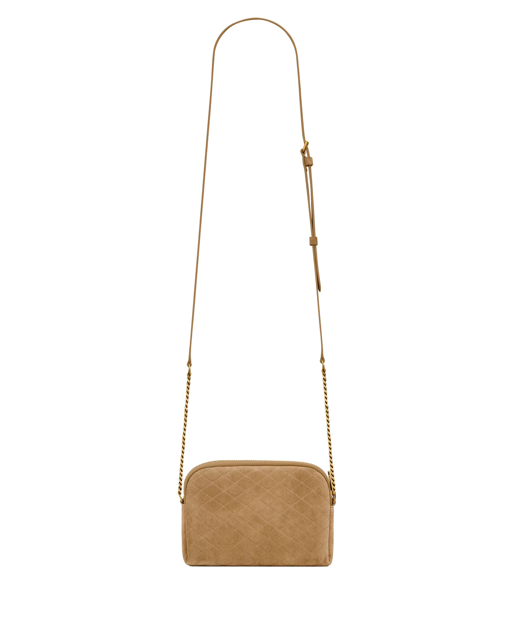 Gaby Quilted Suede Shoulder Bag Saint laurent оригінал – Купити в Україні – детальний вид