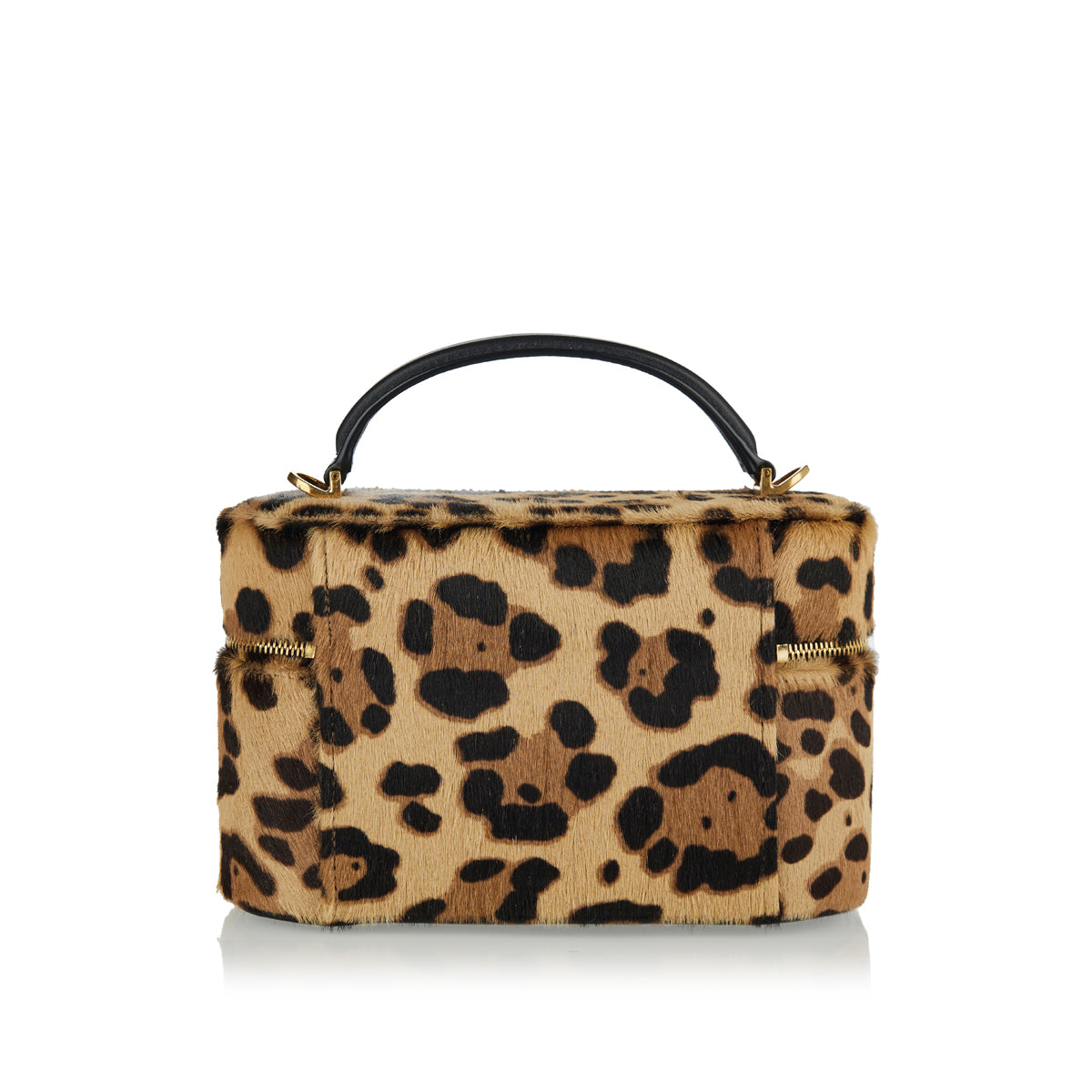 Gaby Leather Leopard Print Vanity Bag Saint laurent – Гарантія оригінальності – детальний вид