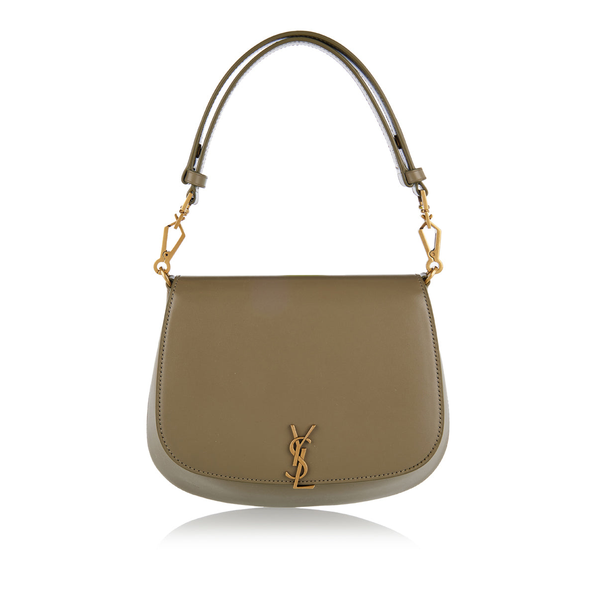 Оригінальна Voltaire Leather Top Handle Bag Saint laurent – боковий вид