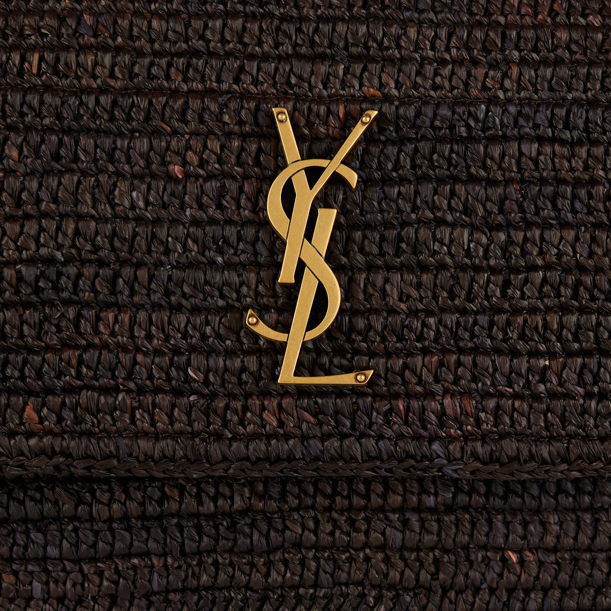 Niki Medium Raffia Shoulder Bag Saint laurent оригінал – Купити в Україні – збільшений вид