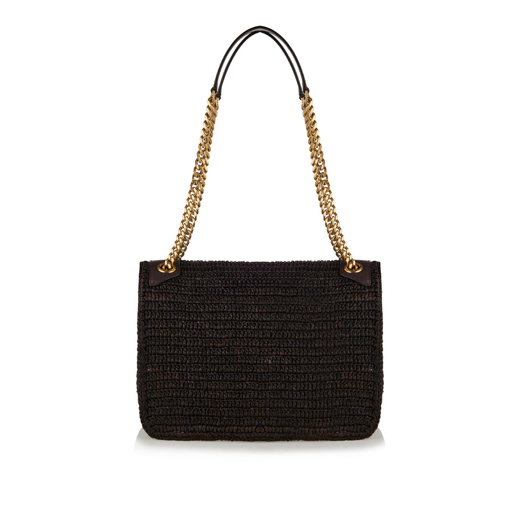 Niki Medium Raffia Shoulder Bag Saint laurent оригінал – Купити в Україні – детальний вид