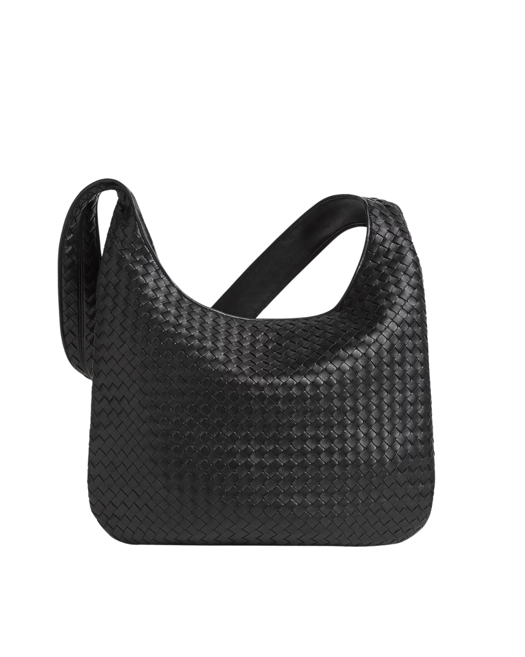 Оригінальна Veneto Large Leather Cross Body Bag Bottega veneta – боковий вид