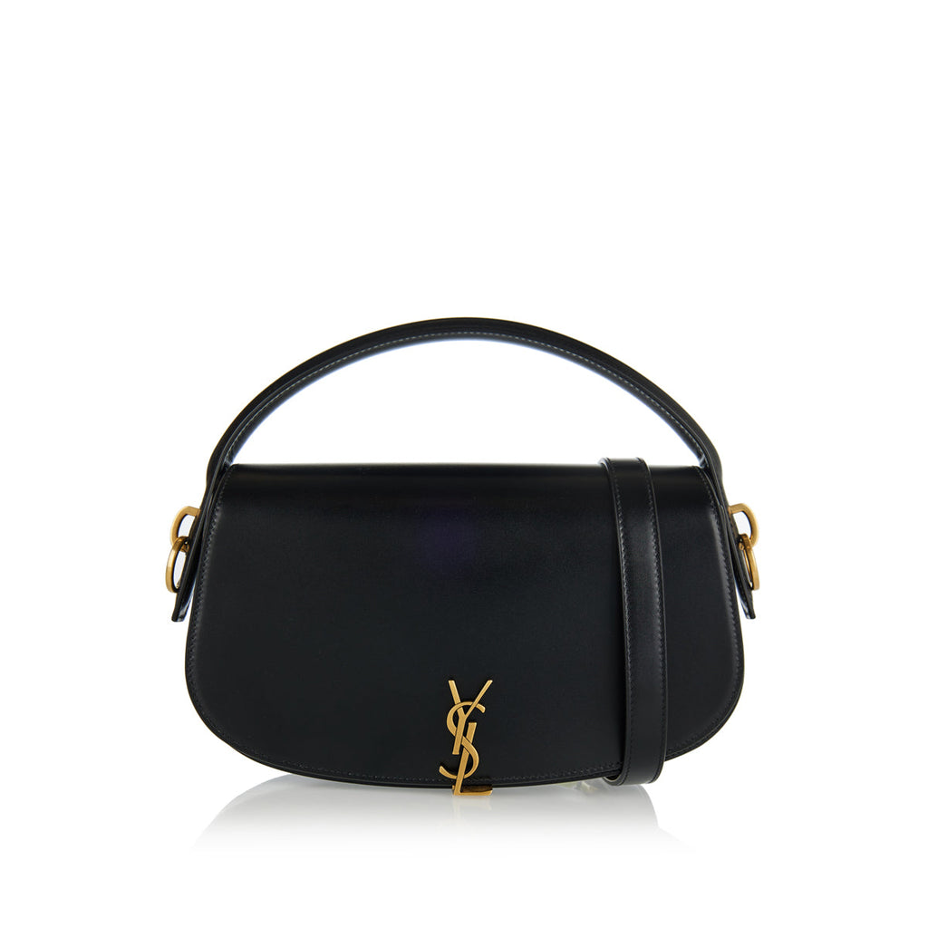 Оригінальна Voltaire Leather Top Handle Bag Saint laurent – боковий вид