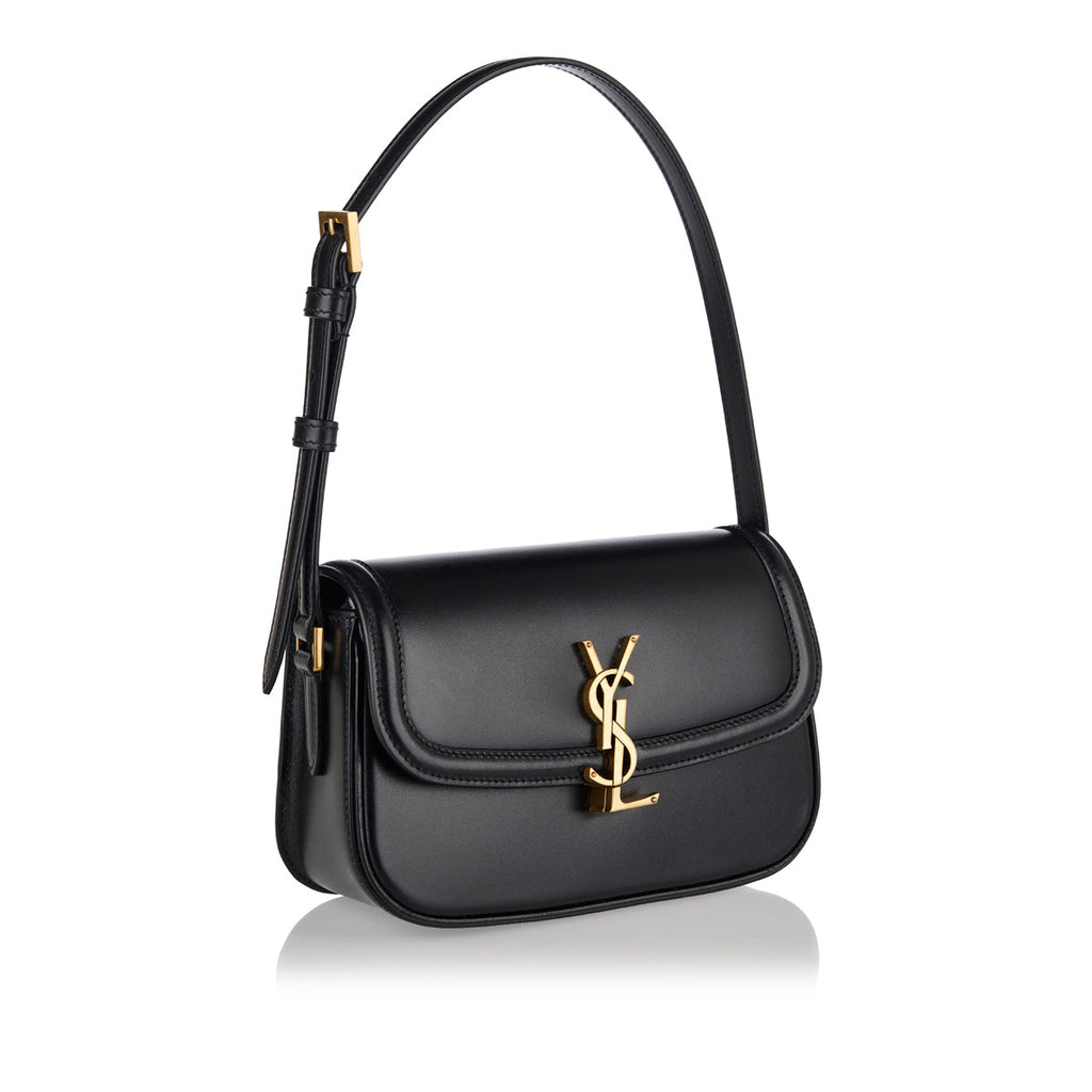 Solferino Leather Mini Bag Saint laurent оригінал – Купити в Україні – вид ззаду
