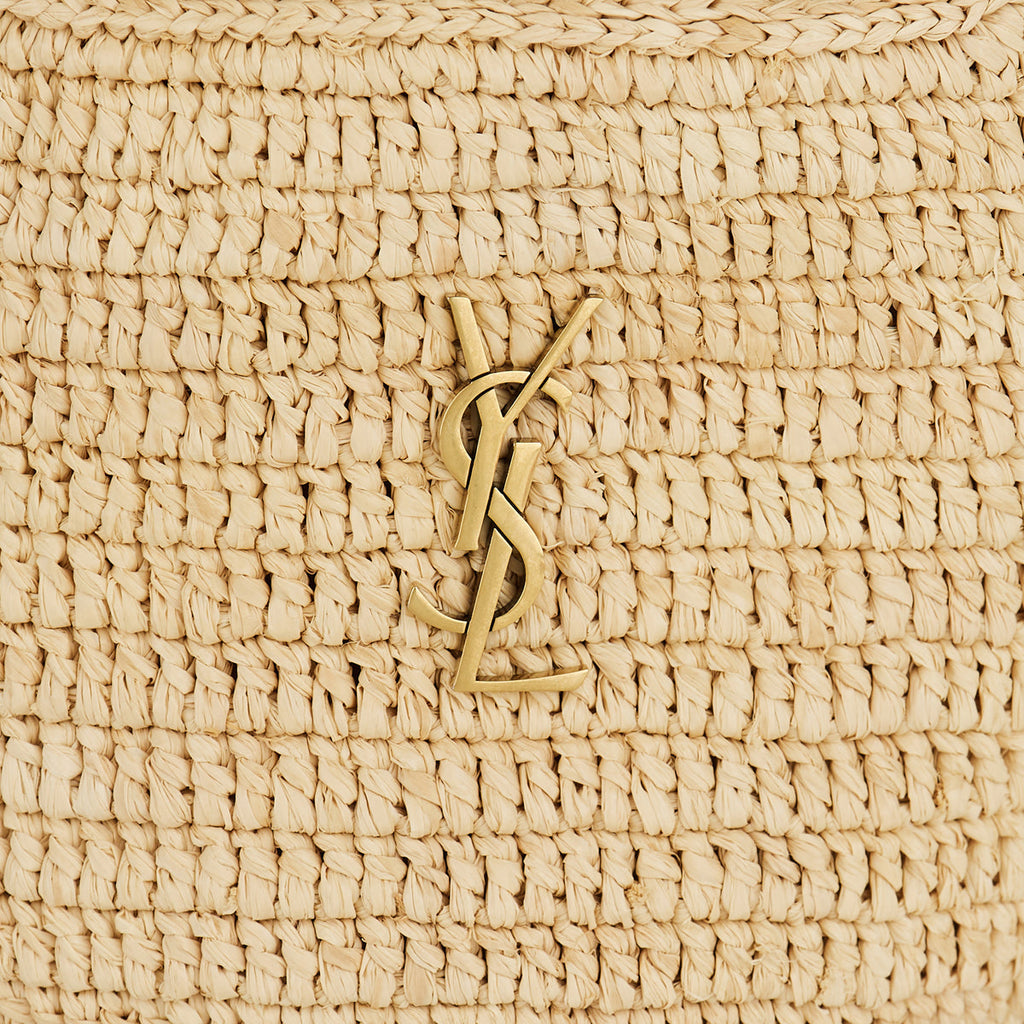 Gaby Raffia Bucket Bag Saint laurent оригінал – Купити в Україні – збільшений вид