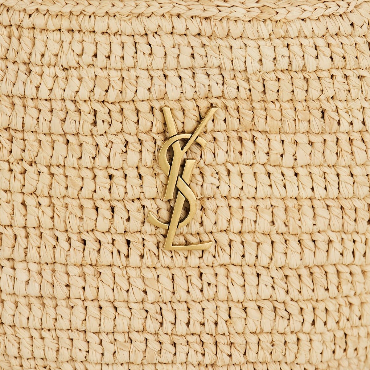 Gaby Raffia Bucket Bag Saint laurent оригінал – Купити в Україні – збільшений вид