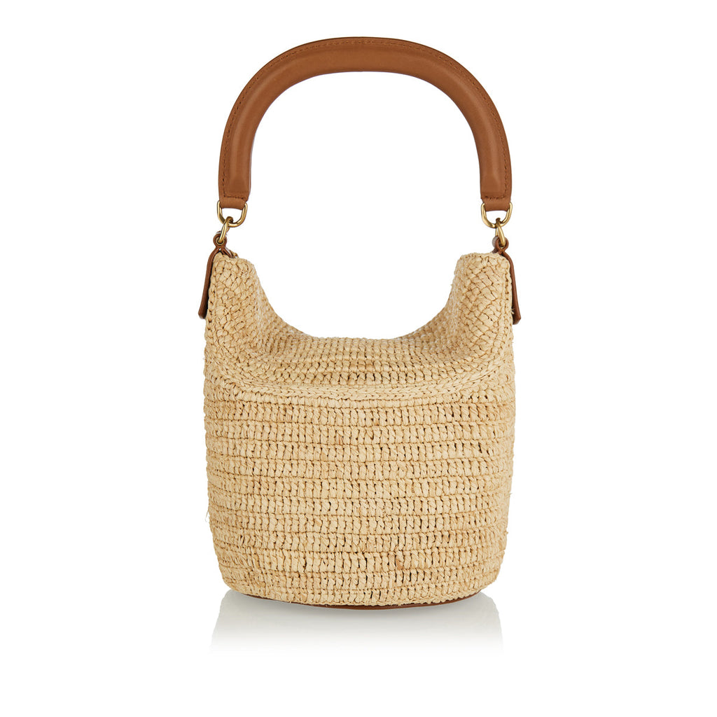 Gaby Raffia Bucket Bag Saint laurent оригінал – Купити в Україні – детальний вид
