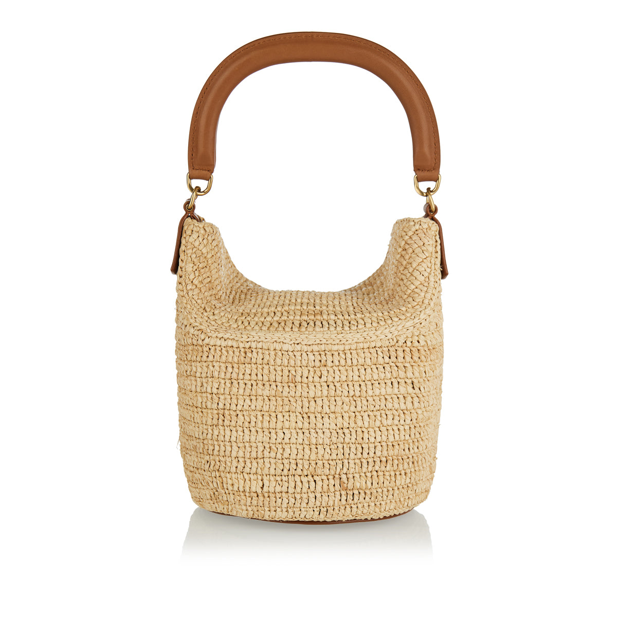Gaby Raffia Bucket Bag Saint laurent оригінал – Купити в Україні – детальний вид