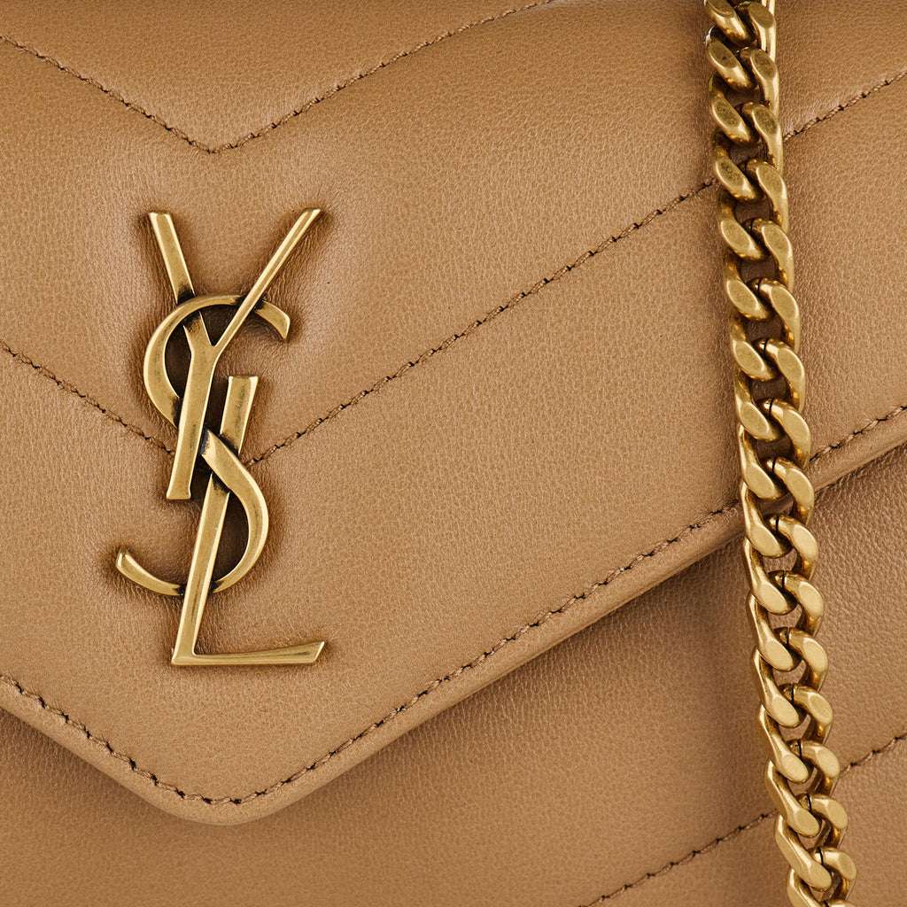 Loulou Mini Leather Bag Saint laurent оригінал – Купити в Україні – збільшений вид