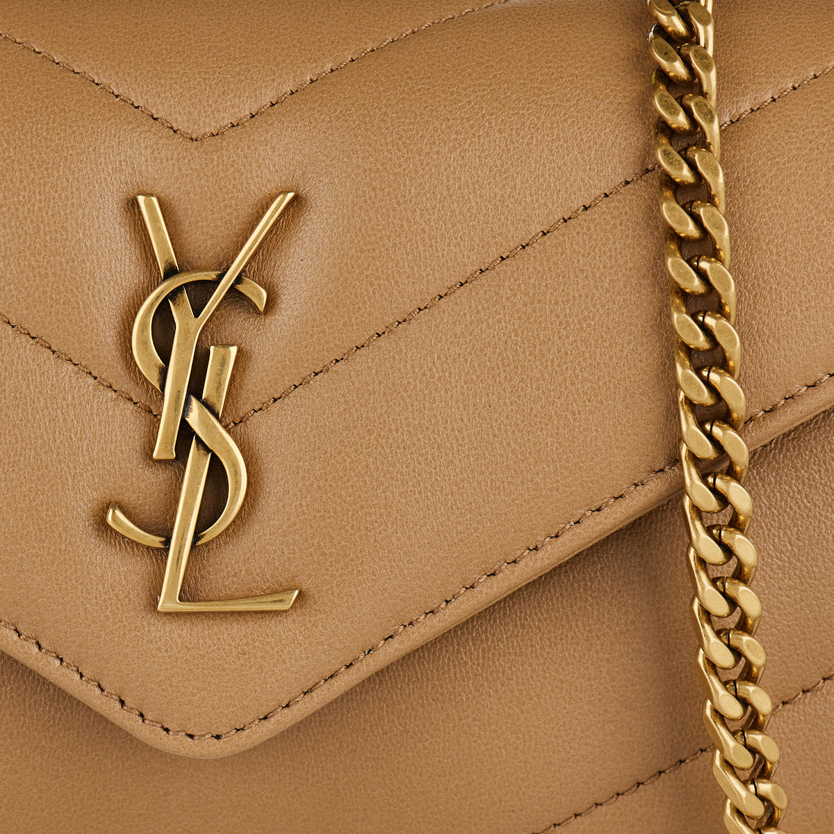 Loulou Mini Leather Bag Saint laurent оригінал – Купити в Україні – збільшений вид