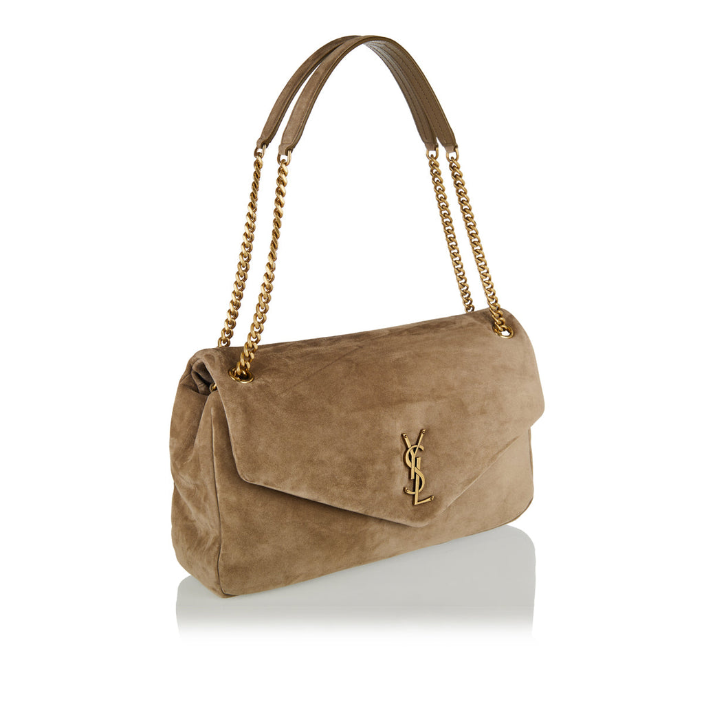 Calypso Large Suede Bag Saint laurent оригінал – Купити в Україні – вид ззаду
