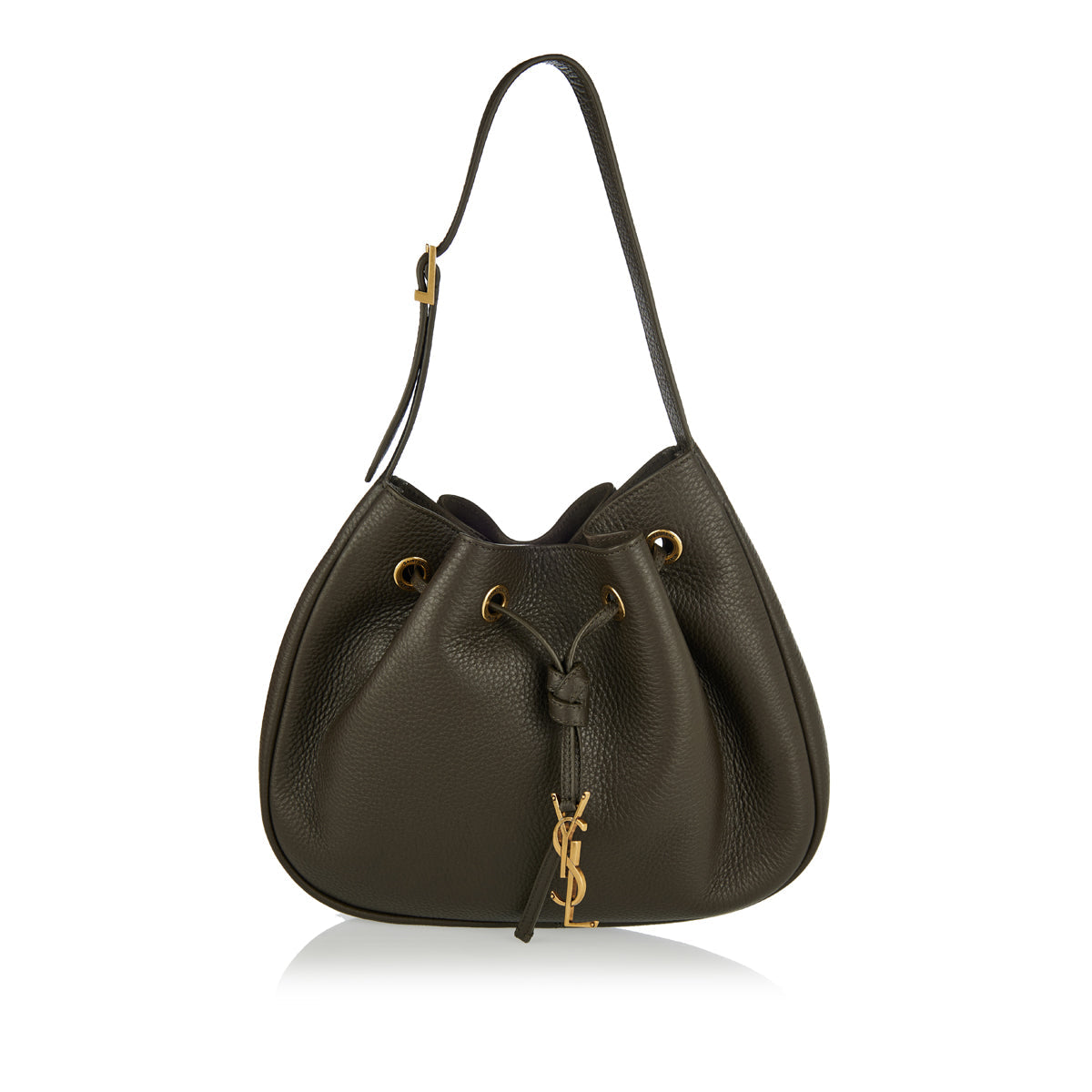Оригінальна Paris VII Small Leather Hobo Bag Saint laurent – боковий вид