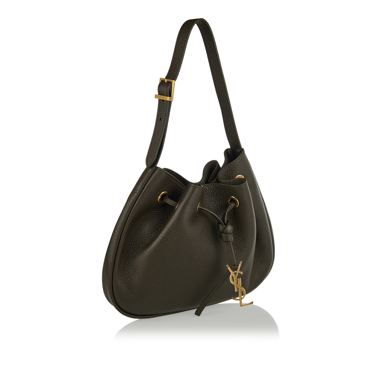 Оригінальна Paris VII Small Leather Hobo Bag Saint laurent – вид ззаду