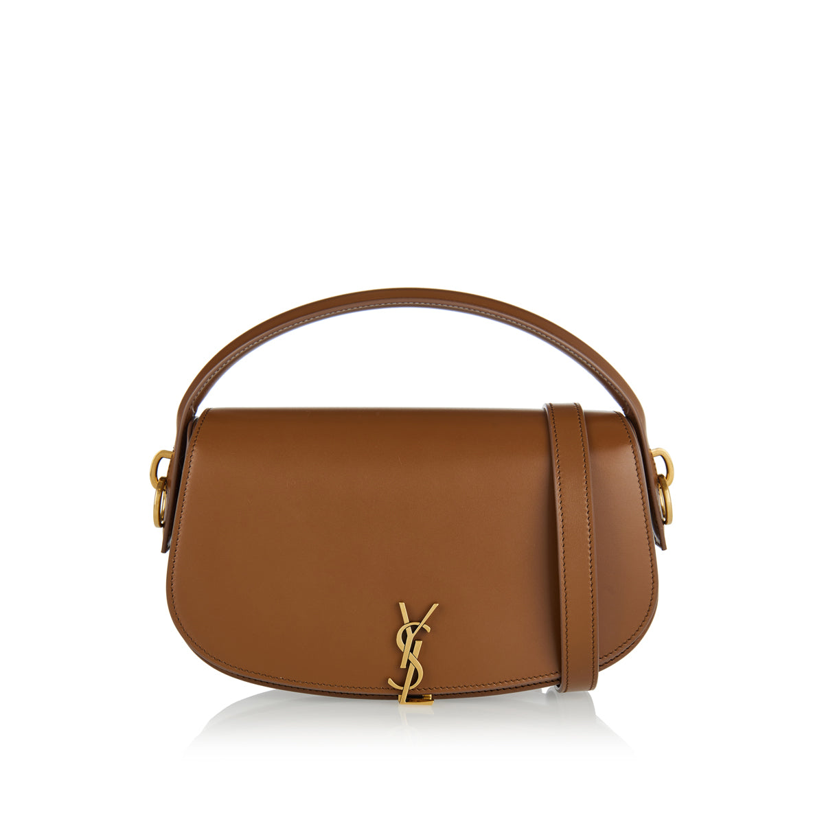 Оригінальна Voltaire Leather Top Handle Bag Saint laurent – боковий вид
