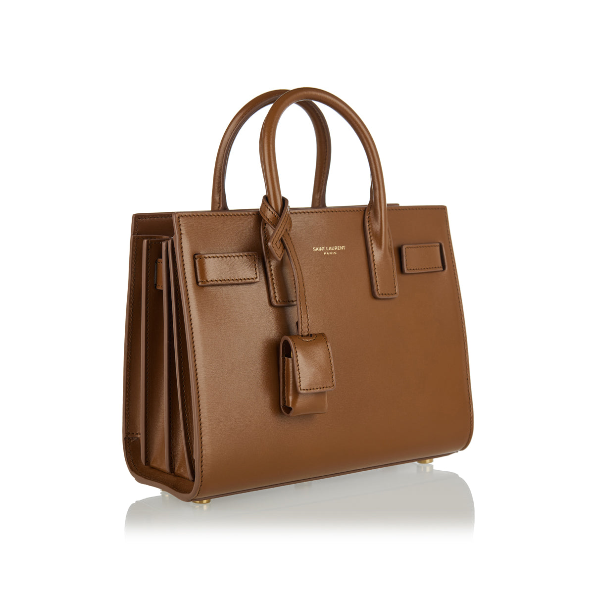 Sac De Jour Nano Leather Bag Saint laurent оригінал – Купити в Україні – вид ззаду