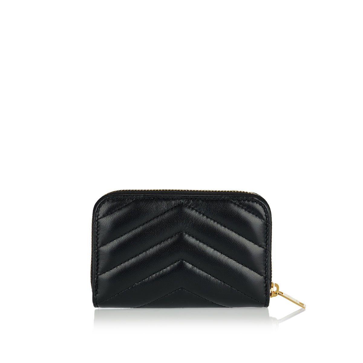 Cassandre Matelassé Coin &amp; Card Wallet Saint laurent – Гарантія оригінальності – детальний вид