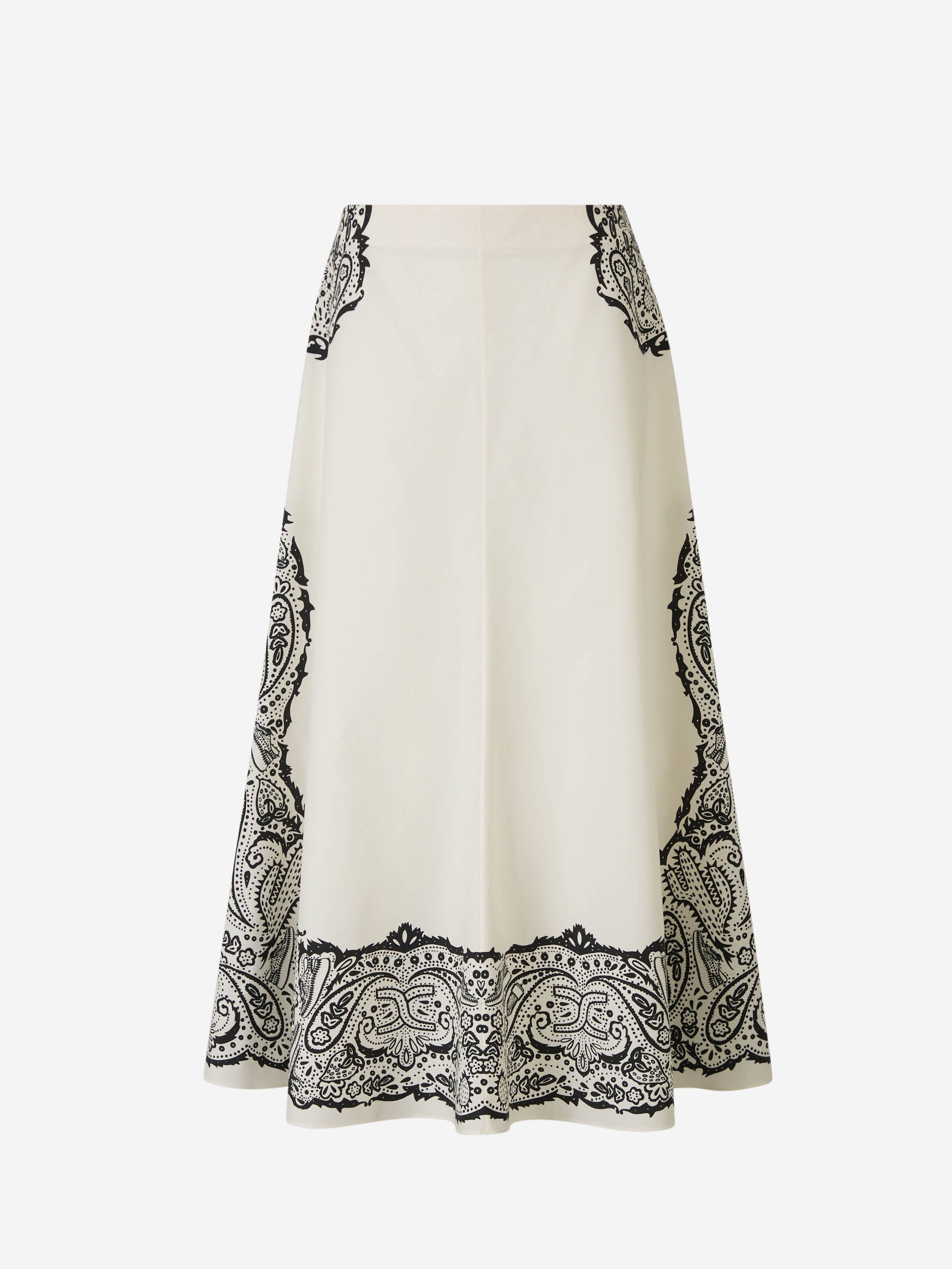 Bandana Motif MIDI Skirt Chloe оригінал – Купити в Україні – боковий вид