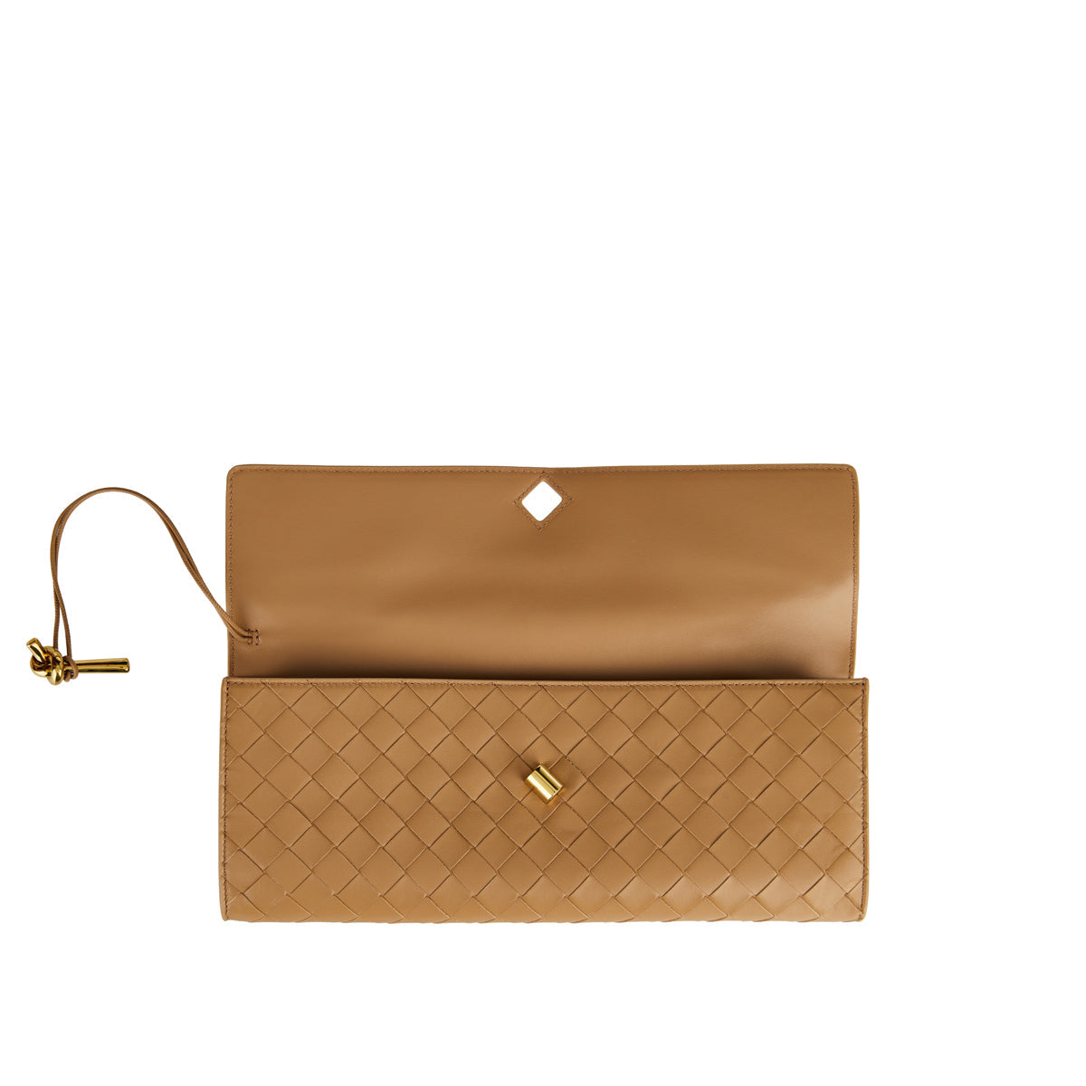 Оригінальна Andiamo Long Clutch Bottega veneta – вид ззаду