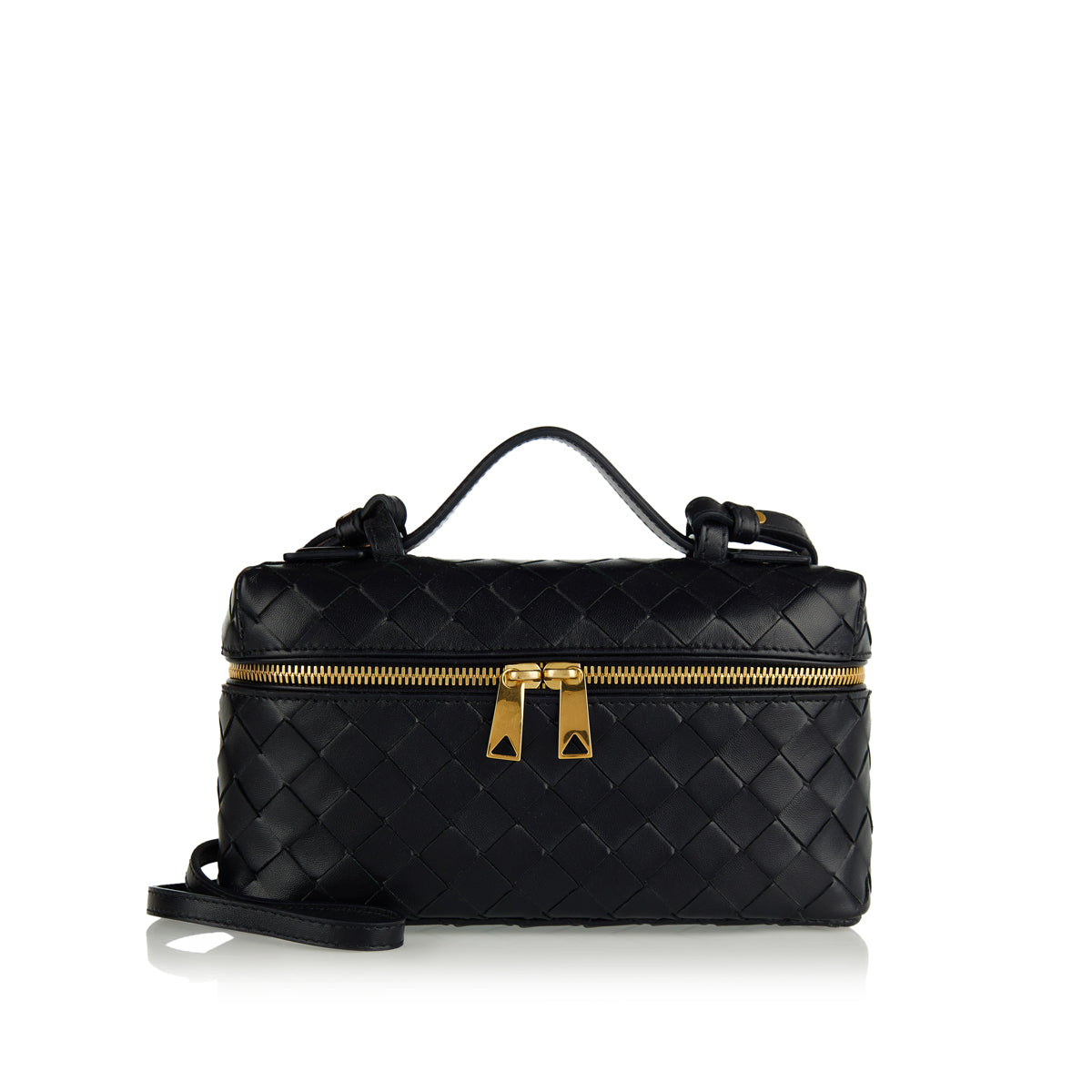 Bang Bang Leather Vanity Case Bottega veneta оригінал – Купити в Україні – боковий вид