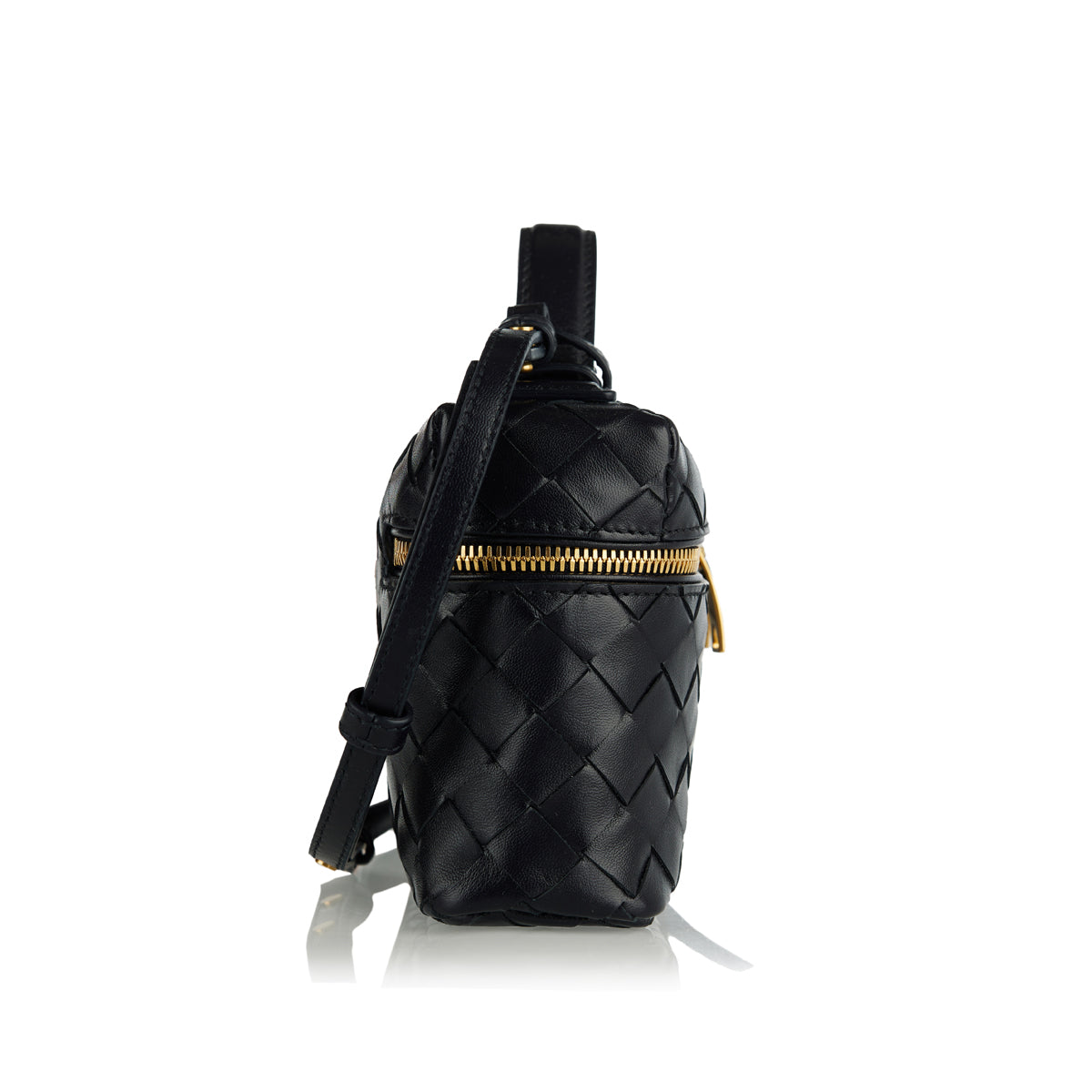 Bang Bang Leather Vanity Case Bottega veneta оригінал – Купити в Україні – вид ззаду