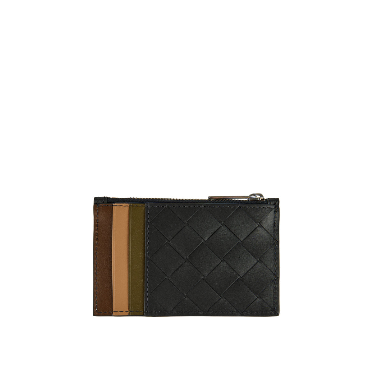 Intrecciato Zip Card Case Bottega veneta оригінал – Купити в Україні – боковий вид