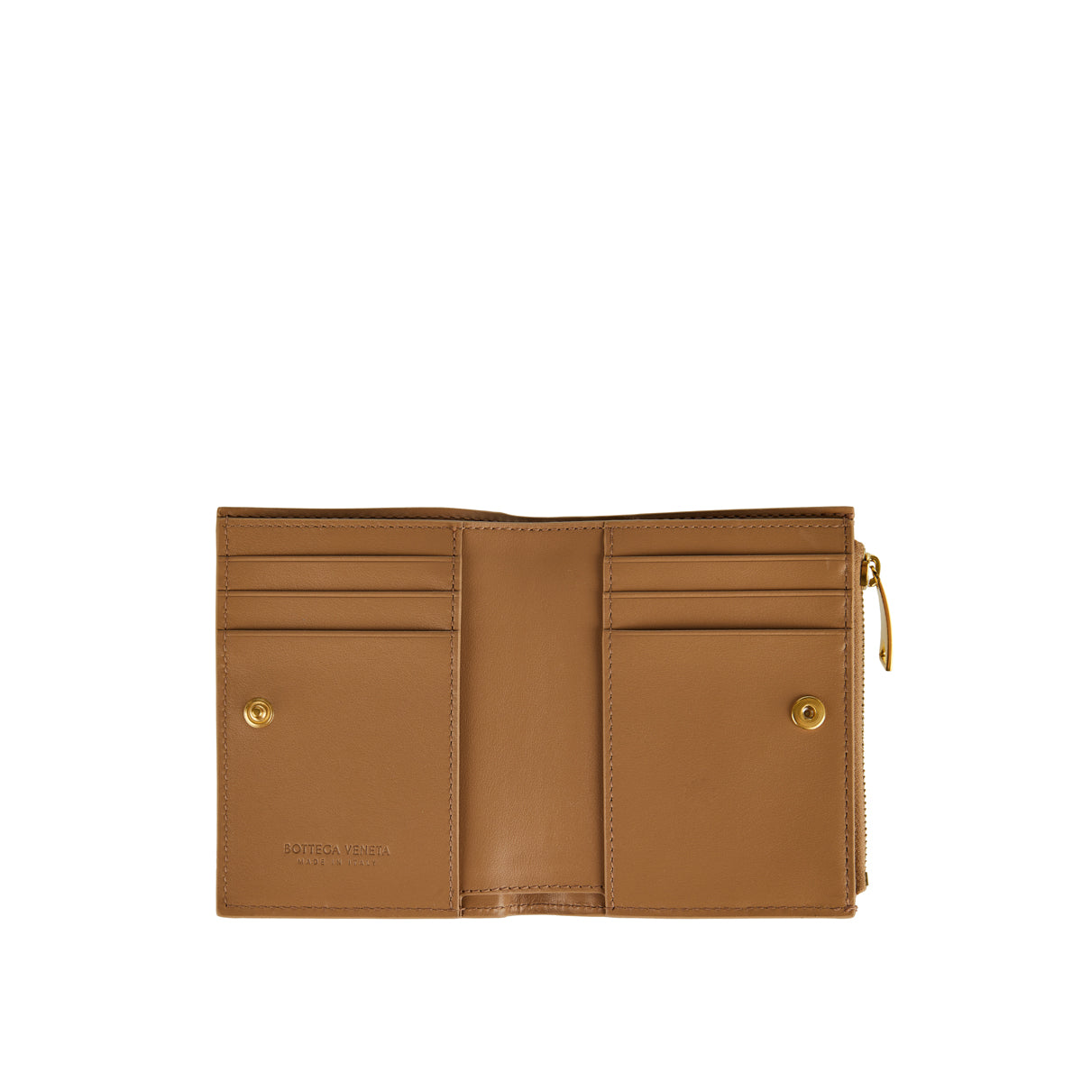 Оригінальна Intrecciato Small Bi Fold Wallet Bottega veneta – вид ззаду