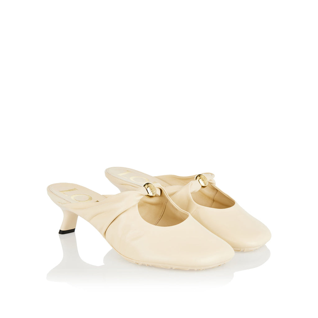 Pebble Soft Mules Loewe – Гарантія оригінальності – вид ззаду