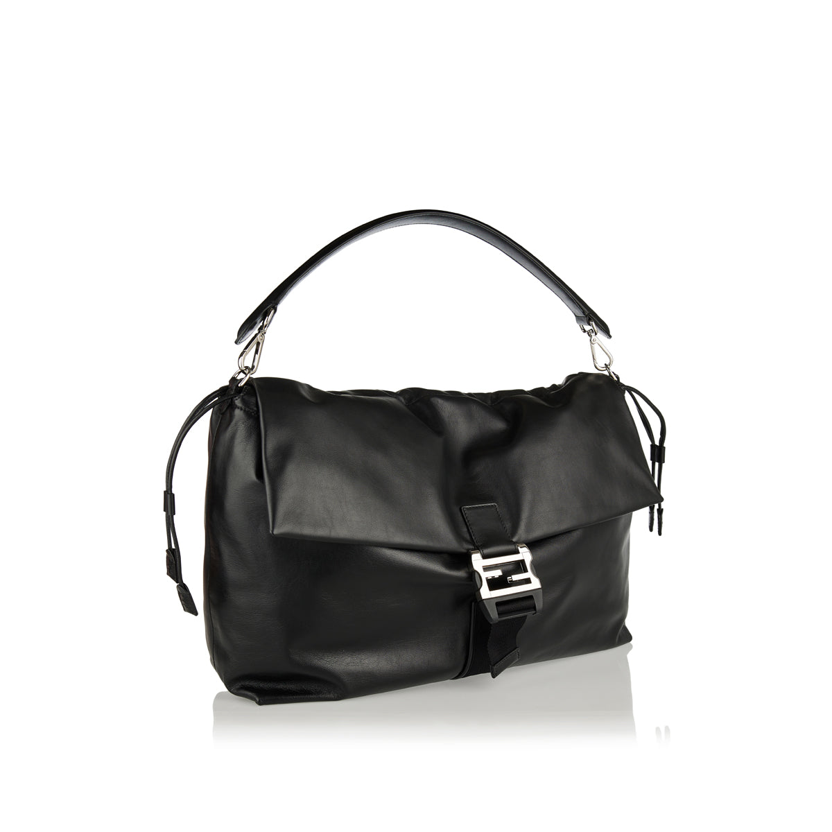 Maxi Mamma Baguette Leather Bag Fendi оригінал – Купити в Україні – вид ззаду