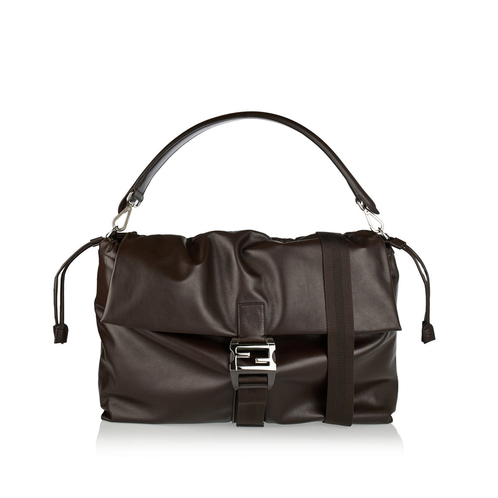 Maxi Mamma Baguette Leather Bag Fendi оригінал – Купити в Україні – боковий вид