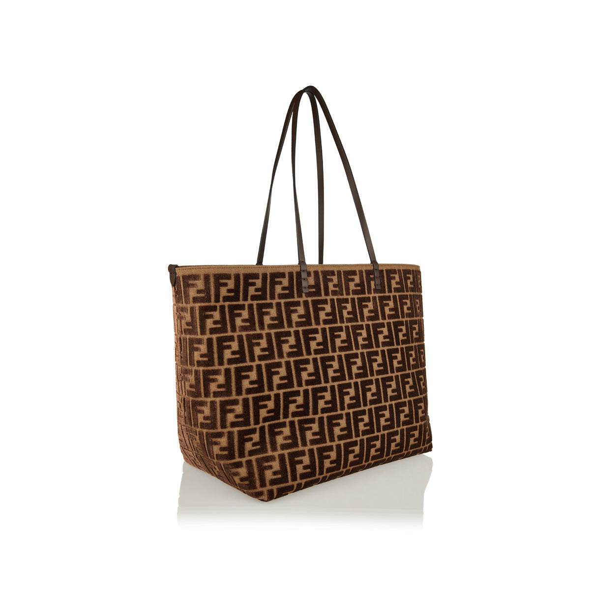 Roll Large Velvet Tote Bag Fendi оригінал – Купити в Україні – вид ззаду