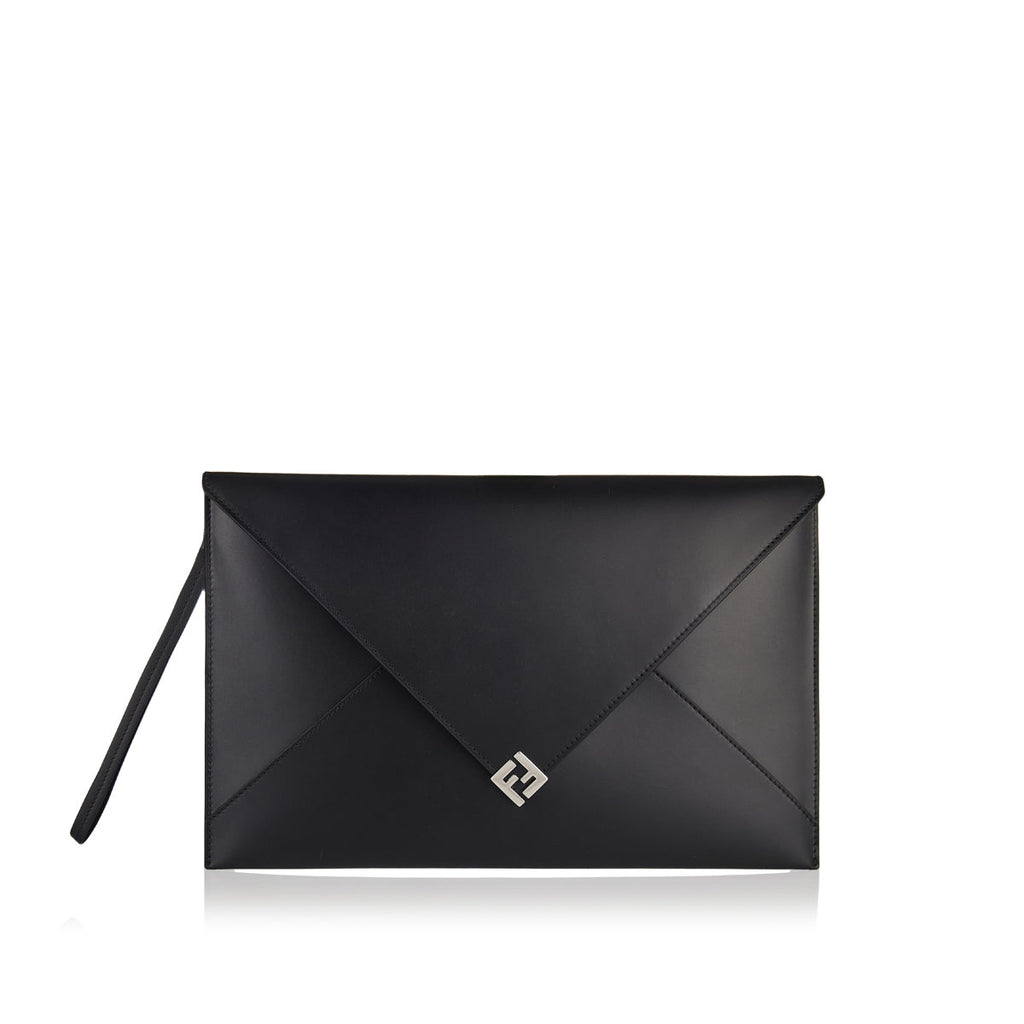 Ff Squared Flat Pouch Fendi – Гарантія оригінальності – боковий вид