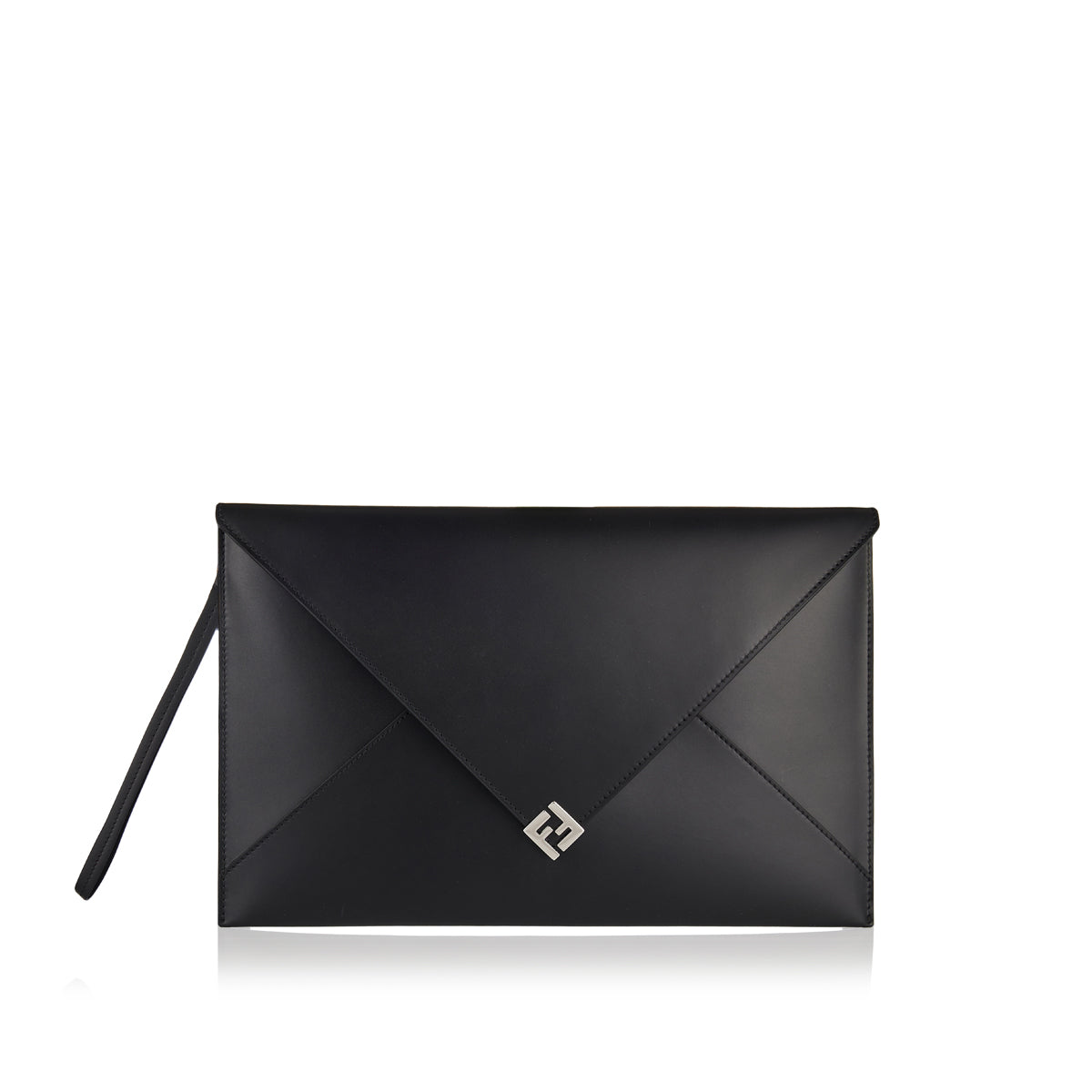 Ff Squared Flat Pouch Fendi – Гарантія оригінальності – боковий вид