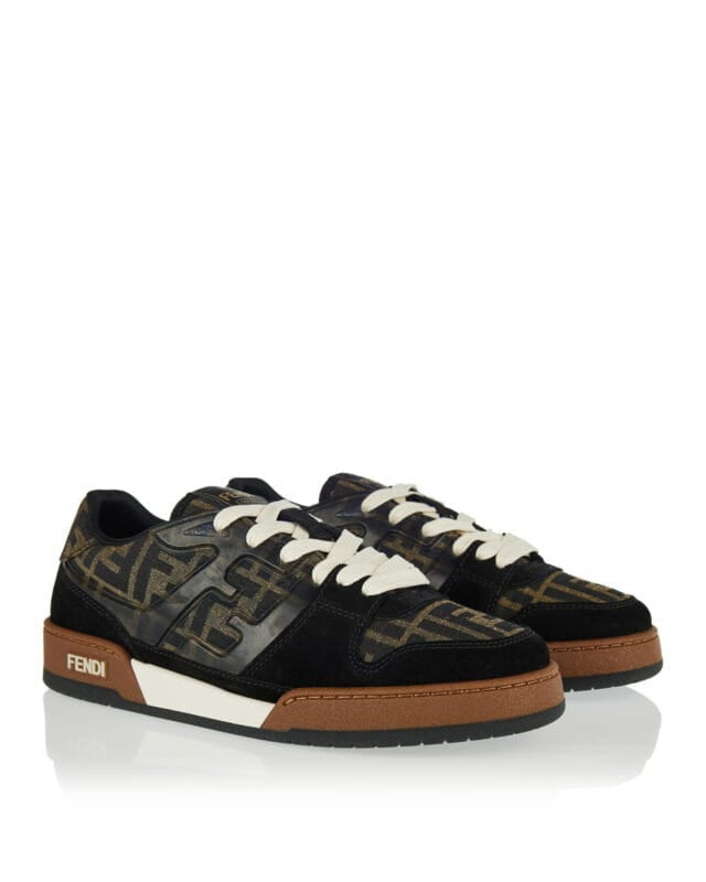 Match Sneakers Fendi – Гарантія оригінальності – вид ззаду