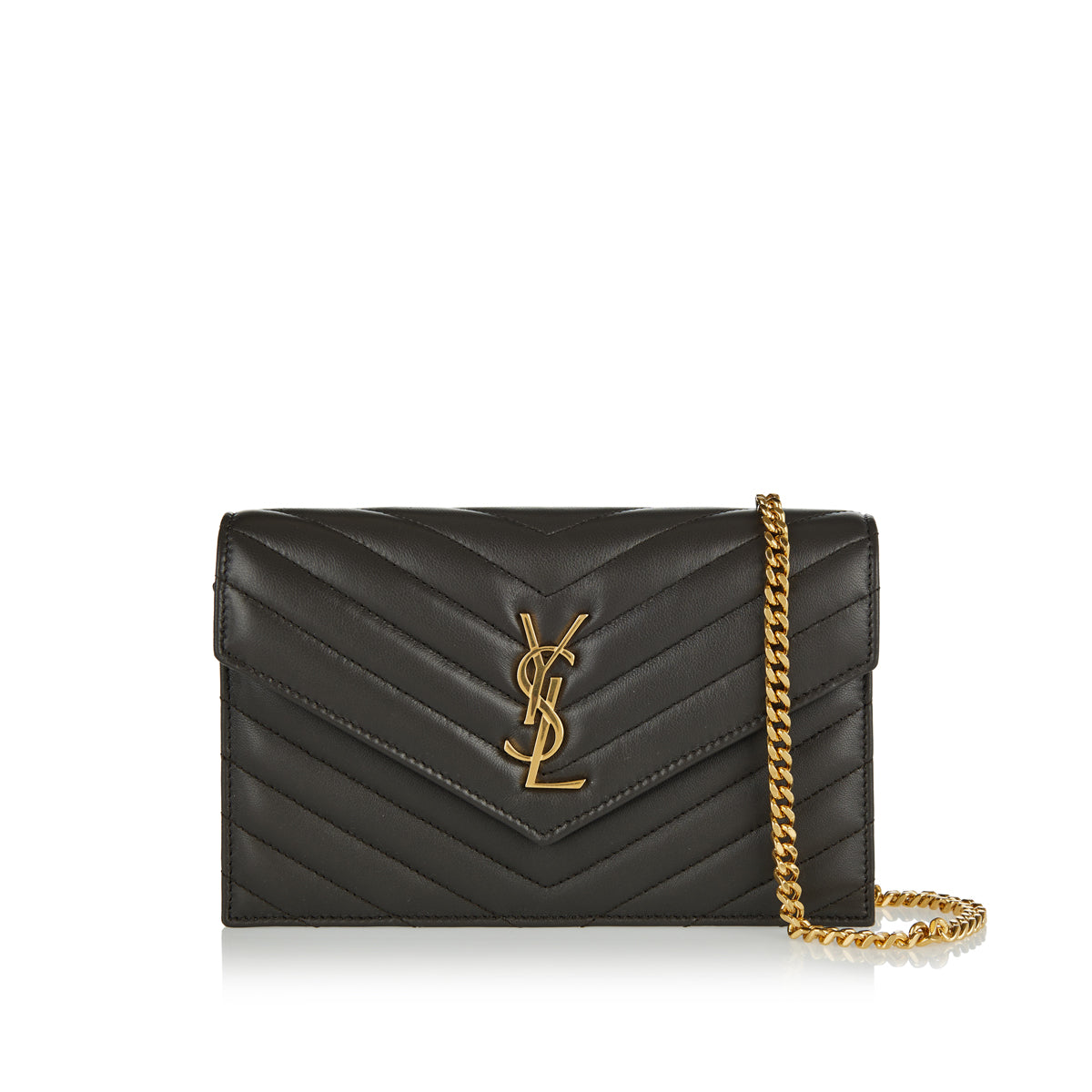 Cassandre Envelope Chain Wallet Saint laurent оригінал – Купити в Україні – боковий вид