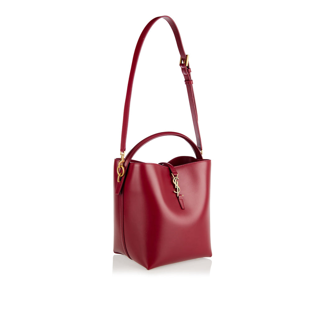 Le 37 Leather Bucket Bag Saint laurent оригінал – Купити в Україні – вид ззаду