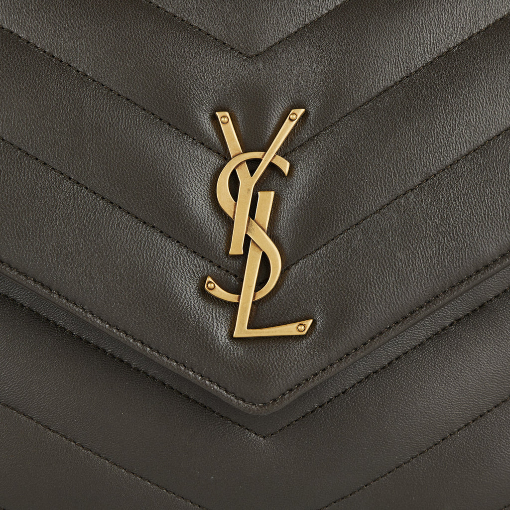 Оригінальна Loulou Large Matelassé Leather Shoulder Bag Saint laurent – збільшений вид