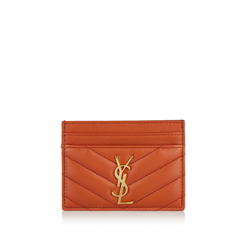 Cassandre Leather Card Case Saint laurent оригінал – Купити в Україні – боковий вид
