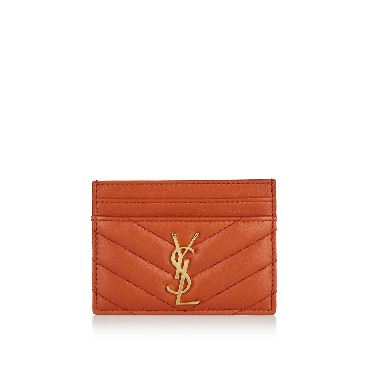 Cassandre Leather Card Case Saint laurent оригінал – Купити в Україні – боковий вид