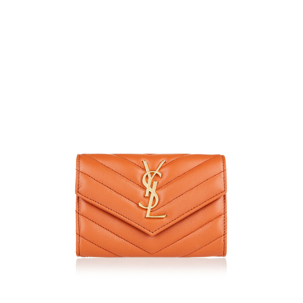 Оригінальна Cassandre Leather Wallet Saint laurent – боковий вид