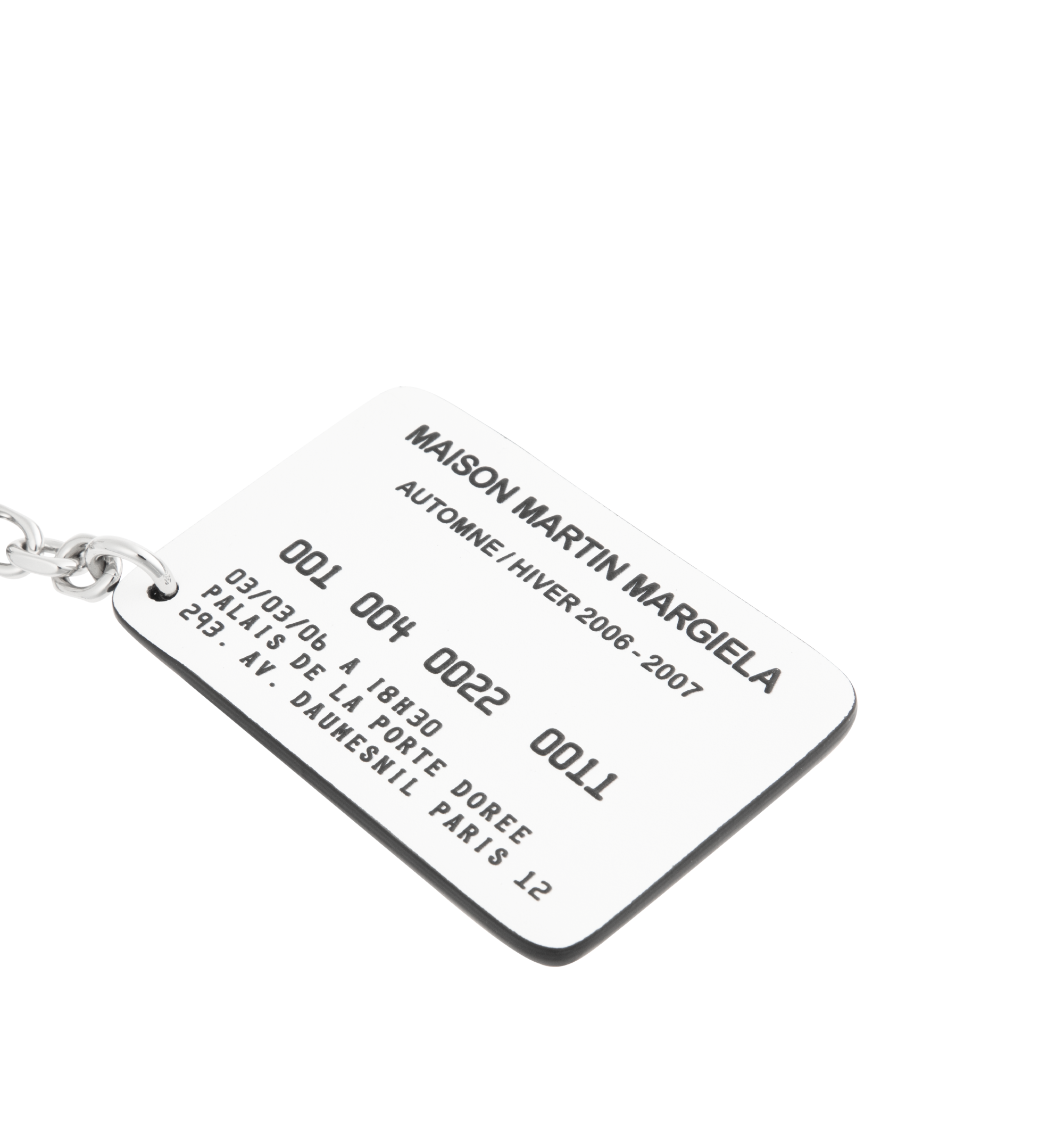 Keyring Cardholder Maison margiela – Гарантія оригінальності – вид ззаду