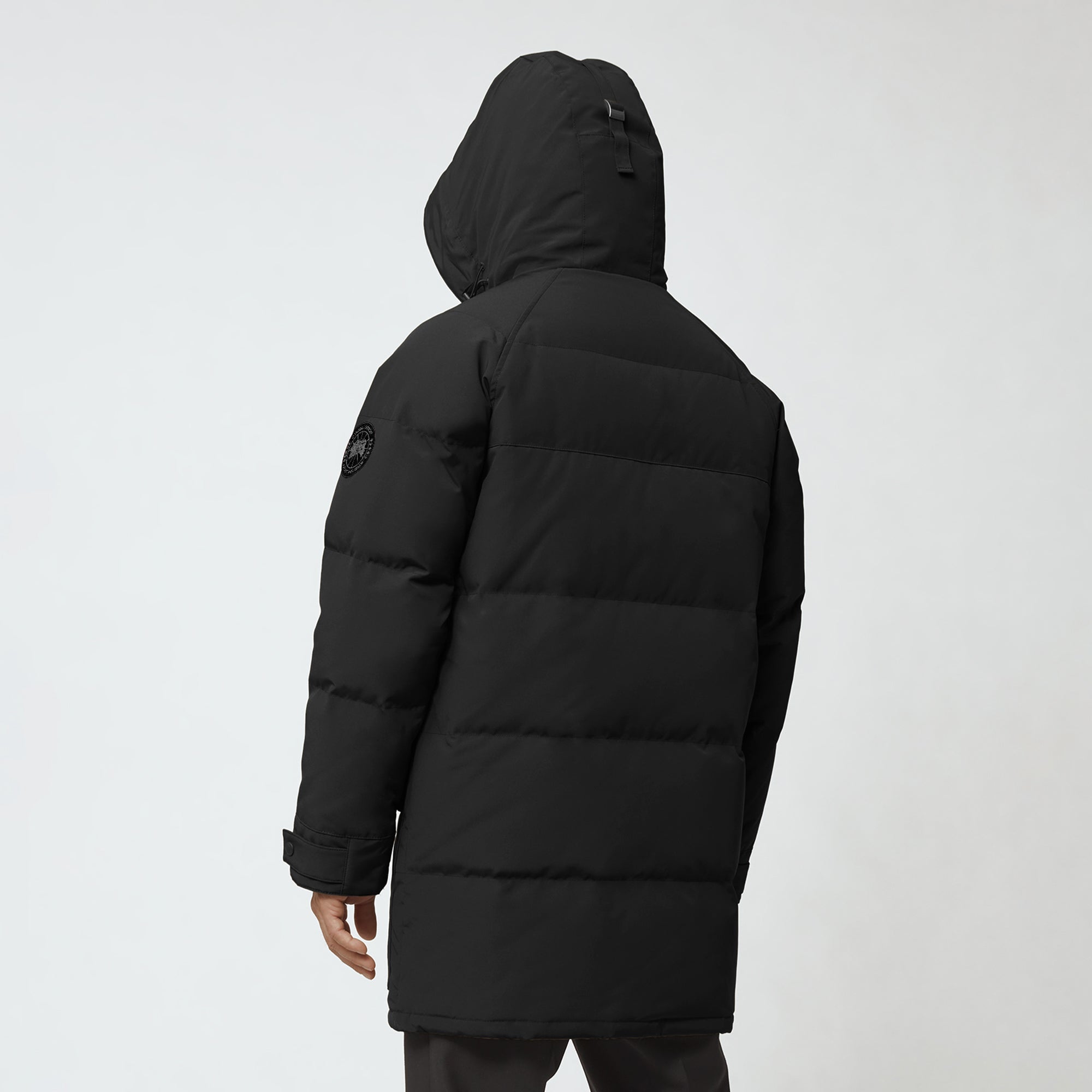 Оригінальна Mens Emory Parka Black Canada goose – детальний вид