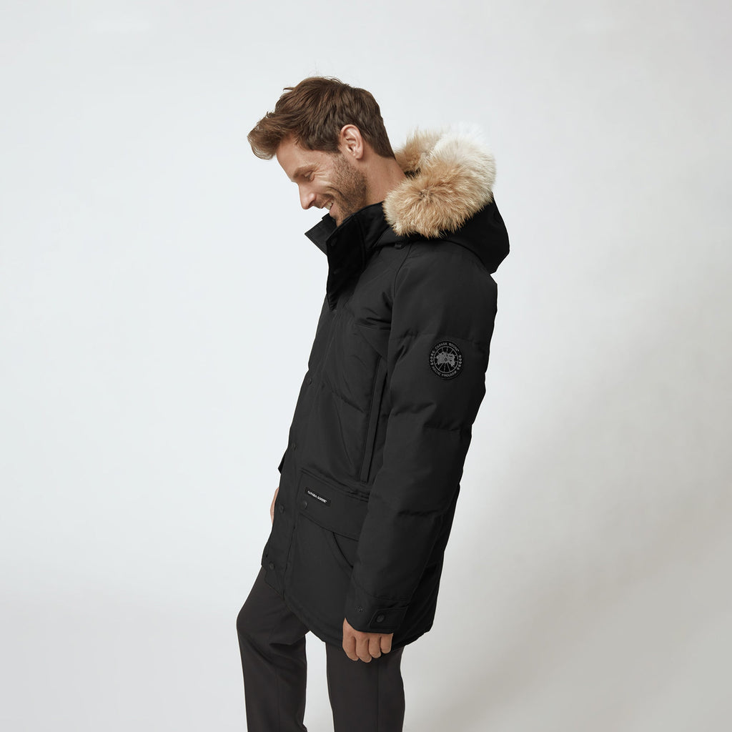 Оригінальна Mens Emory Parka Black Canada goose – збільшений вид