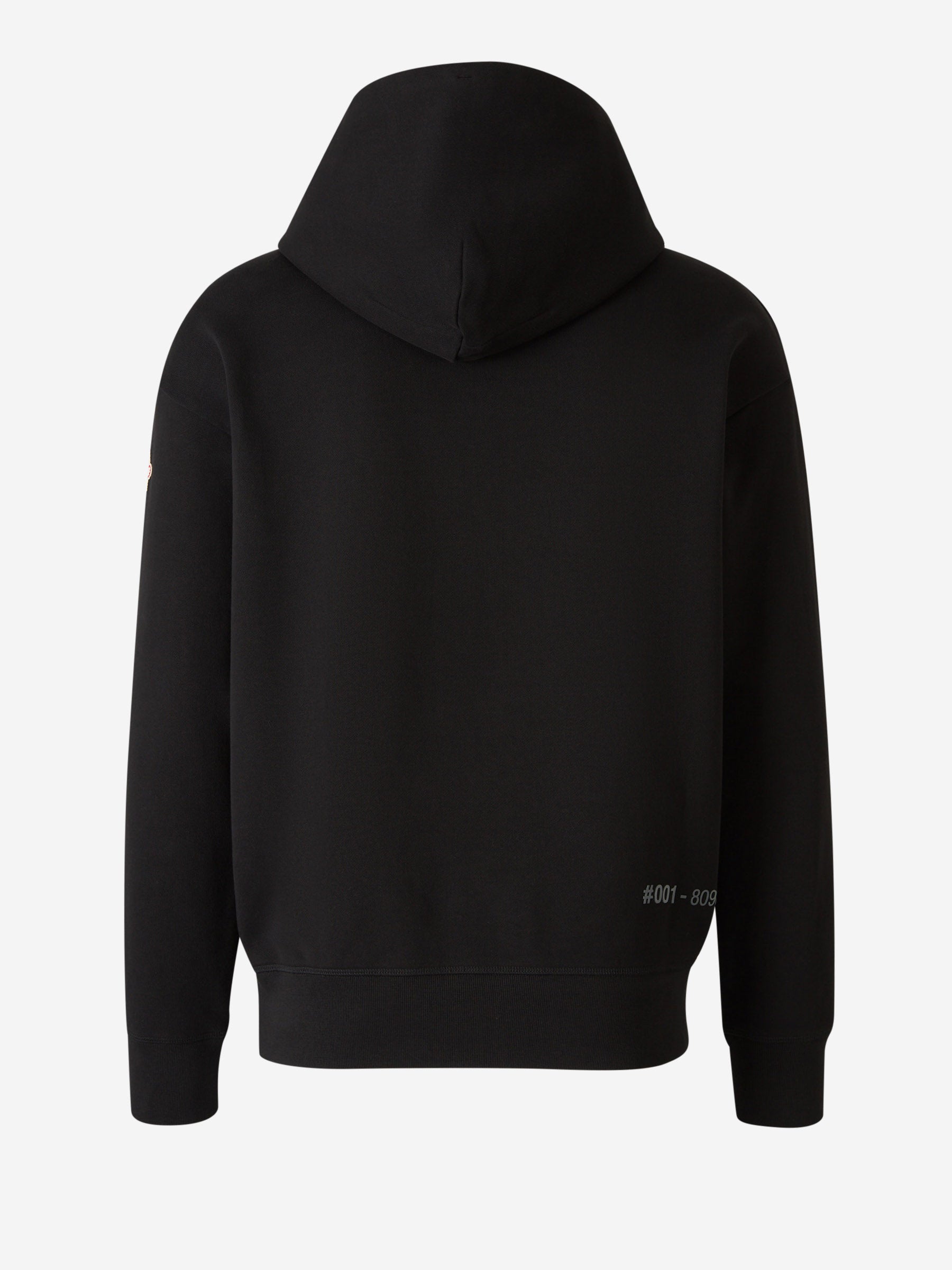 Printed Hooded Sweatshirt Moncler – Гарантія оригінальності – вид ззаду